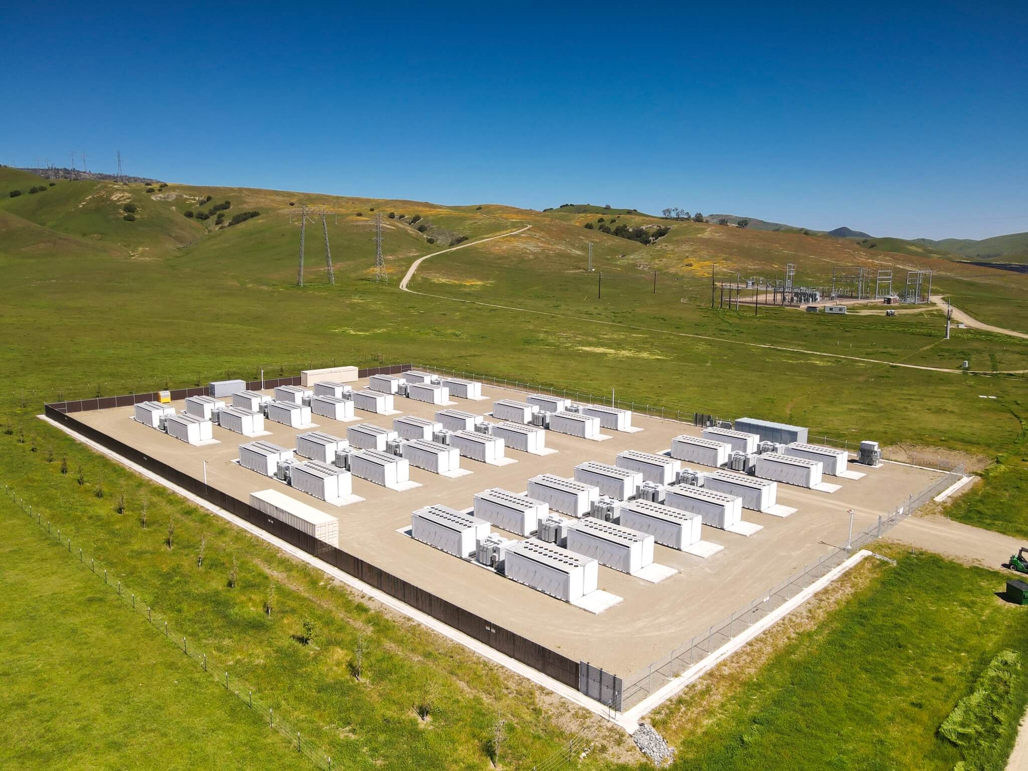 GridVault installation aerial